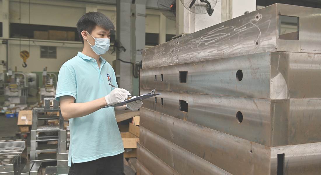 广东瑞琪包装机械有限公司原材料质量检测