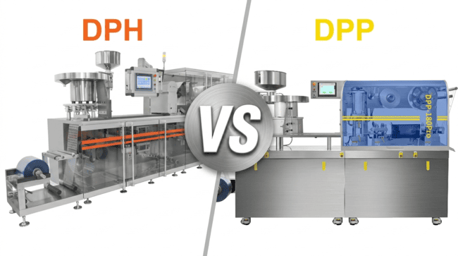 DPP平板式 vs DPH辊板式泡罩包装机