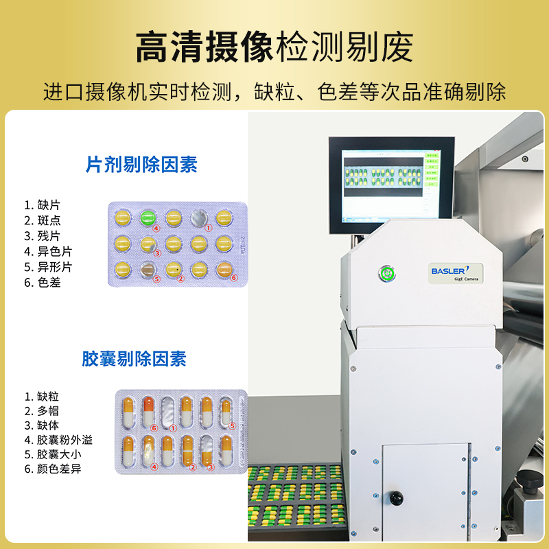 高速辊板泡罩包装机和装盒机联线